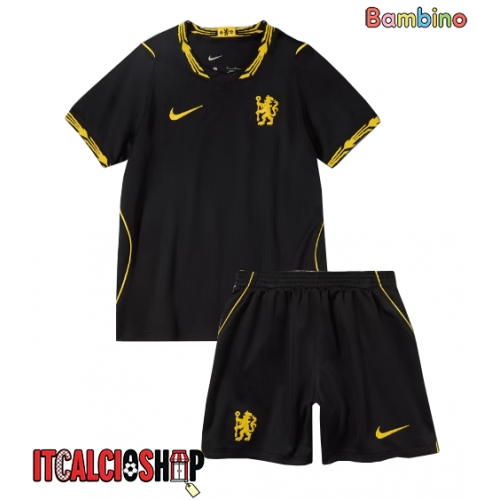Chelsea Maxence Lacroix #5 Seconda Maglia Bambino 2026-27 Manica Corta (+ Pantaloni corti)